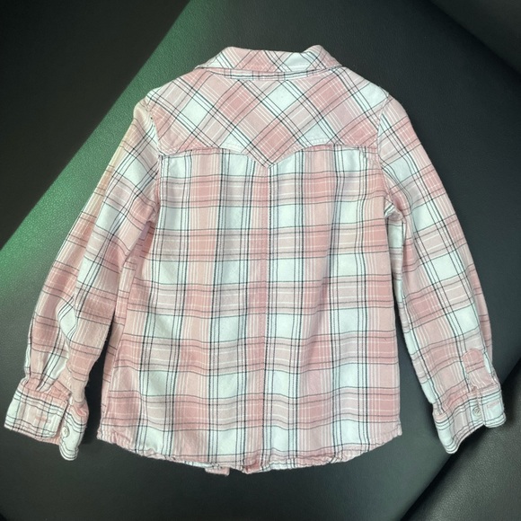 Levi’s (Girl) Plaid Button Down Shirt - Picture 3 of 3